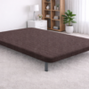 Base tapizada chocolate<span> - </span>160cm
